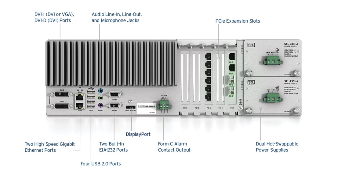 SEL3555 RealTime Automation Controller (RTAC)